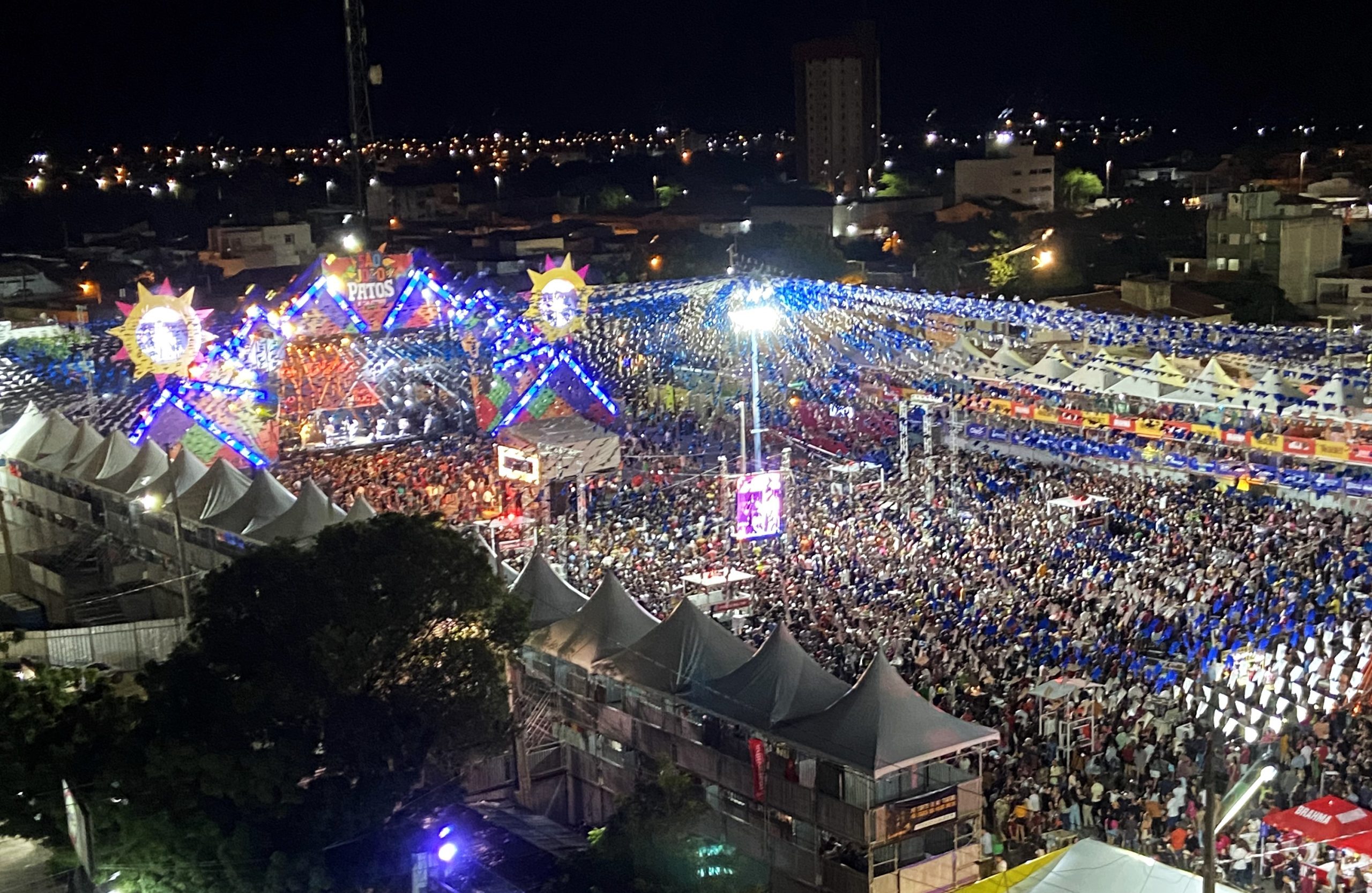 São João em patos, rota dos festejos juninos