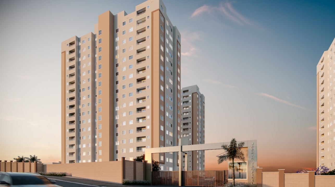 jardim tropical, tem um apê MRV