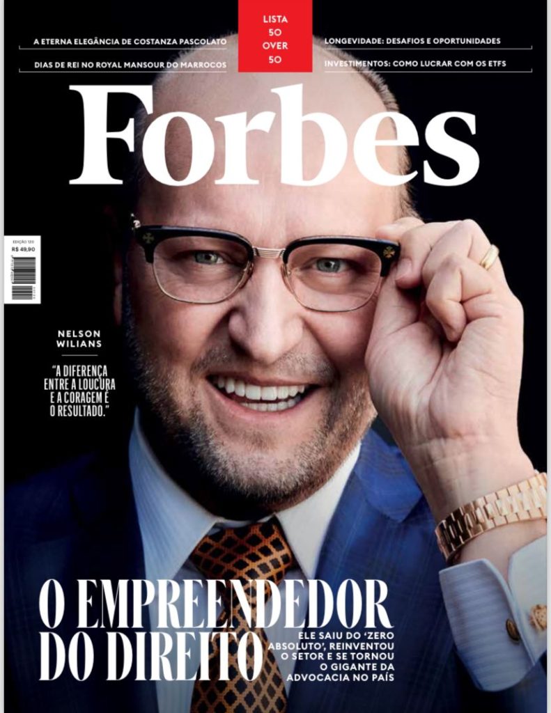 50 over 50: Nelson Wilians é primeiro advogado a estampar a capa da Forbes Brasil
