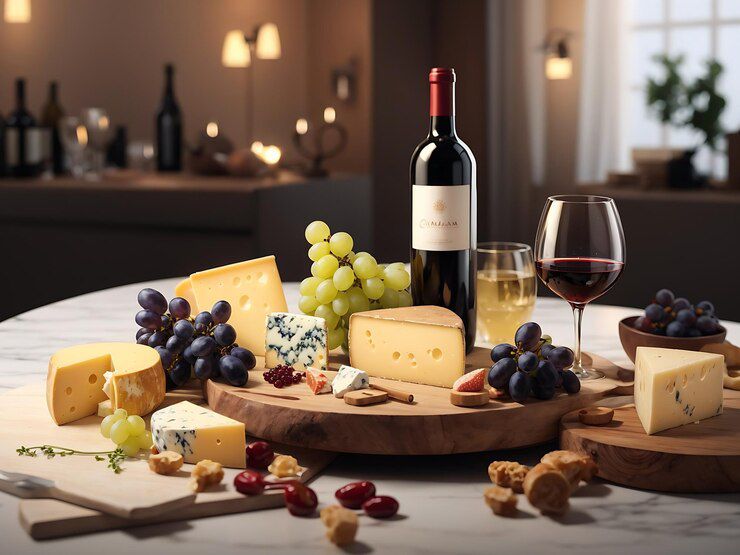 queijos e vinhos