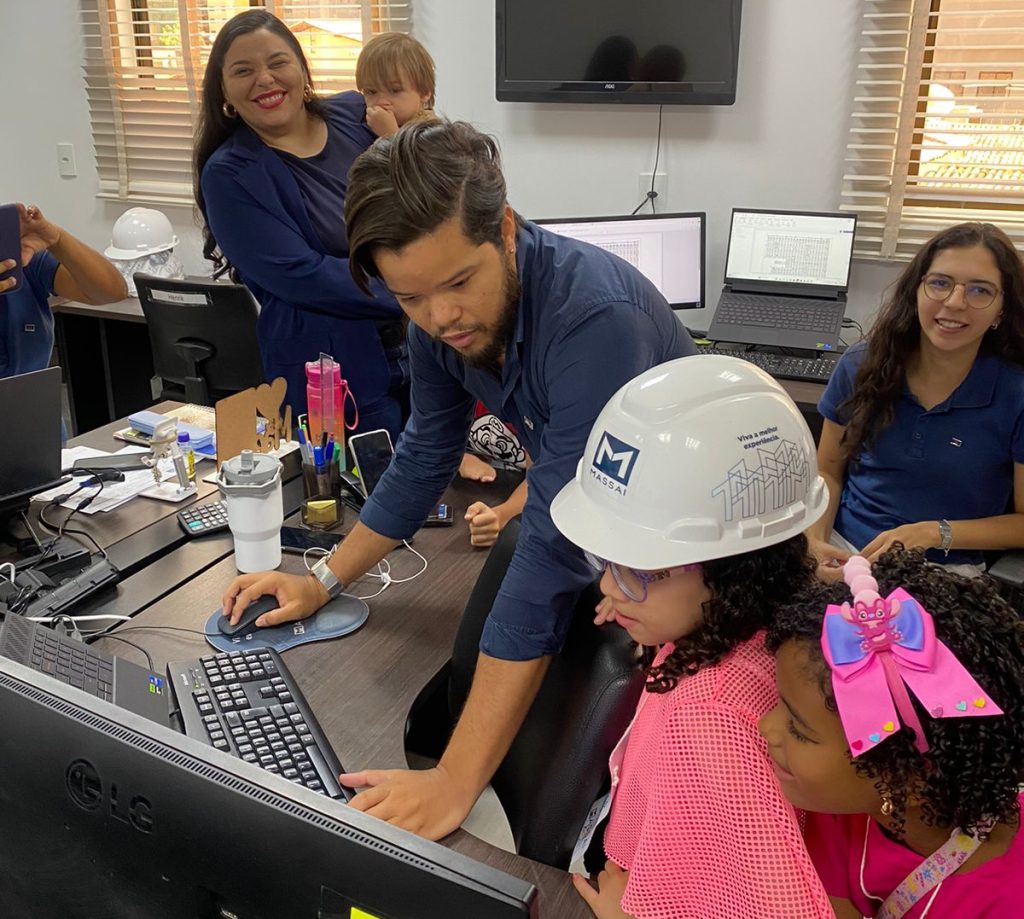 Pequenos engenheiros: Massai realiza manhã lúdica e educativa para filhos de colaboradores