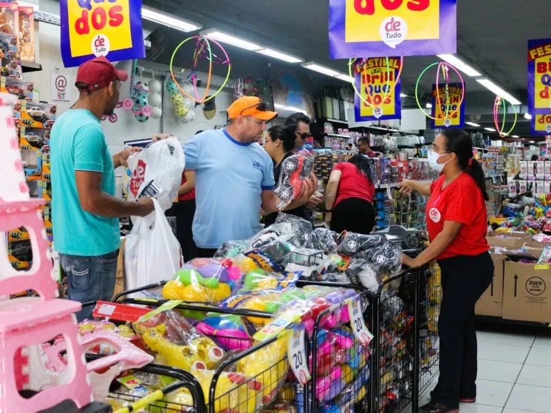 Vendas do varejo paraibano crescem 13%, segunda maior taxa do país pelo 3º mês consecutivo