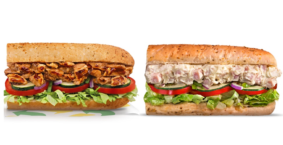 Subway® Black Friday: compre um Footlong™ 30cm Frango Defumado com Cream Cheese e leve outro grátis!