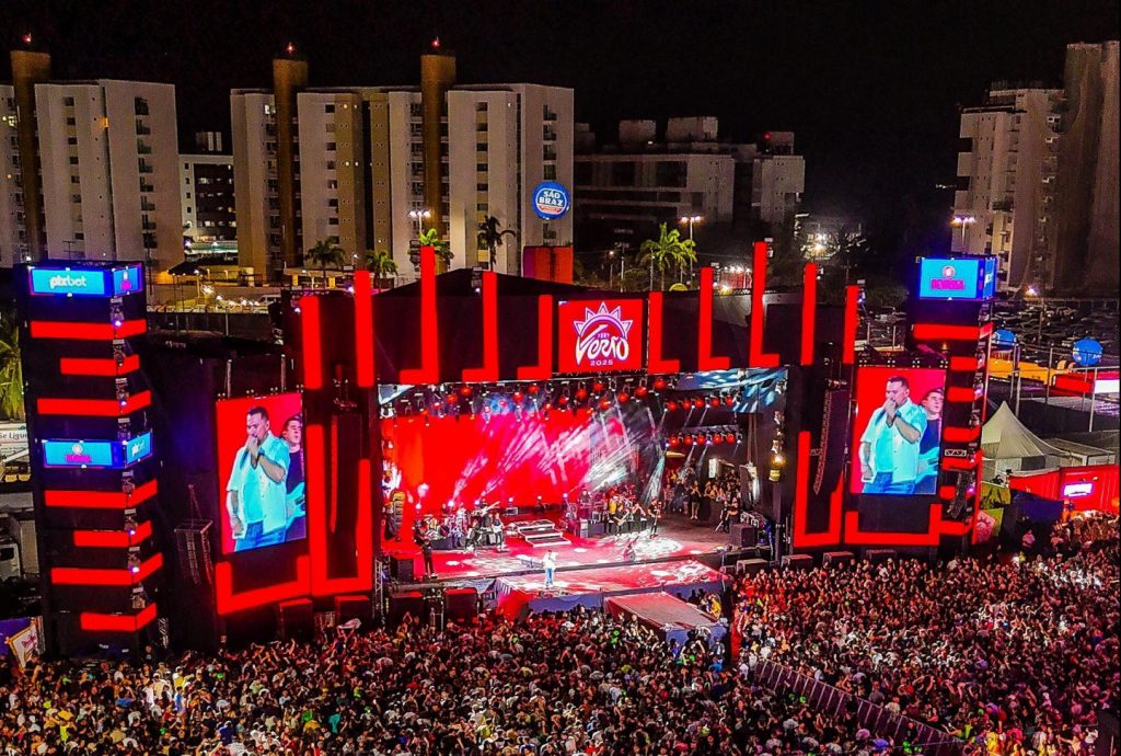 Fest Verão Paraíba 2025 traz forró, axé e sertanejo na segunda noite de festa