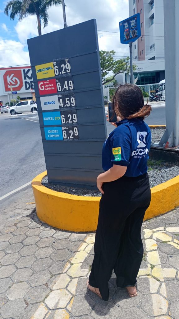 Pesquisa do Procon revela que litro da gasolina comum pode ser encontrado por R$ 5,80 em CG