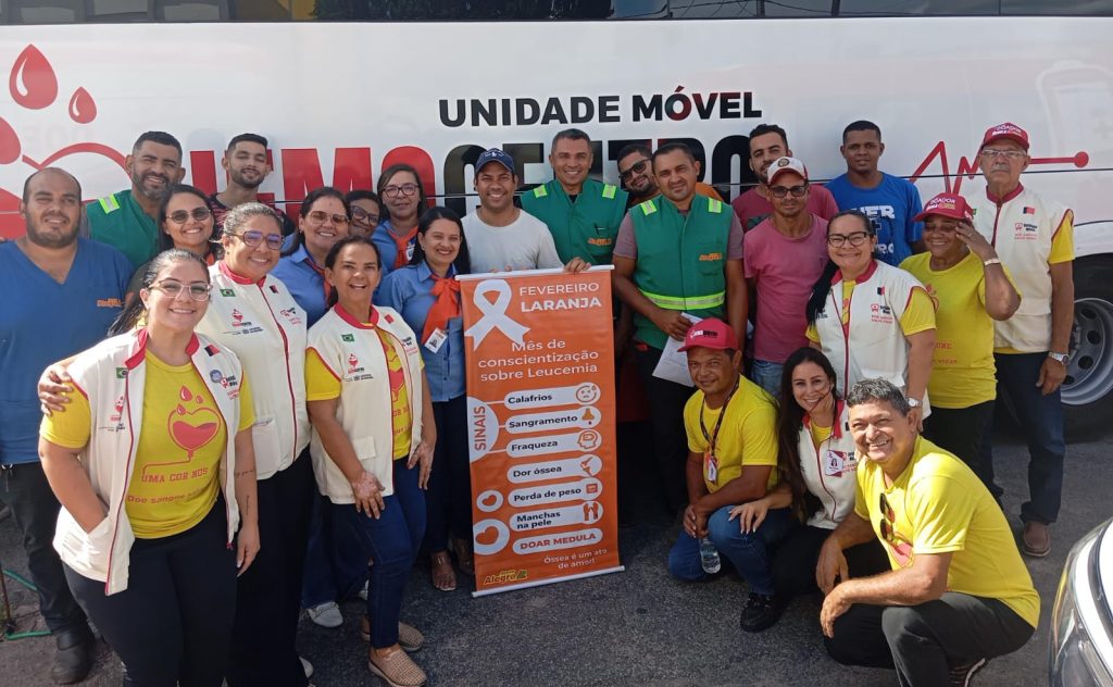 Usina Monte Alegre mobiliza colaboradores em campanha de doação de sangue e apoio ao Fevereiro Laranja