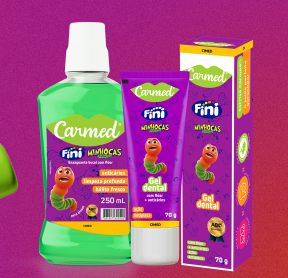 Cimed amplia portfólio de oral care lança novo sabor “Minhocas” no Domingão com o Hulk