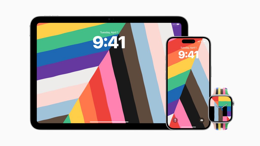 Apple lança pulseira esportiva edição Orgulho 2025 e novo mostrador para Apple Watch