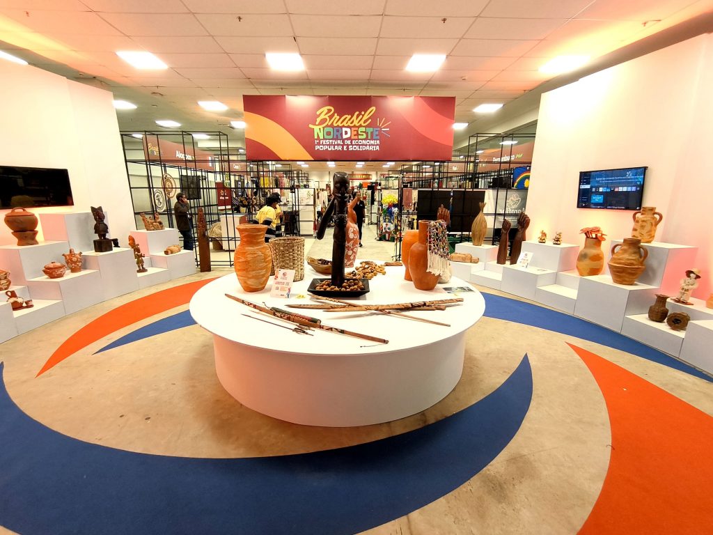 Paraíba participa de Festival de Economia Popular e Solidária com mostra de artesanato
