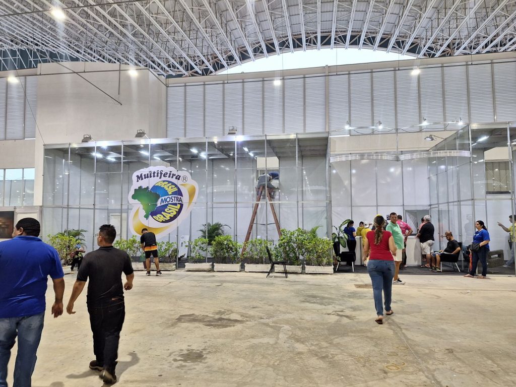Começa nesta quarta-feira (25) a montagem da Multifeira Brasil Mostra Brasil