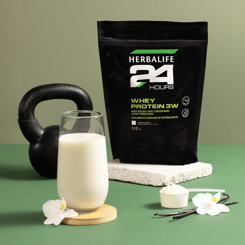 Herbalife amplia linha de nutrição esportiva com novo Whey Protein 3W sabor Baunilha