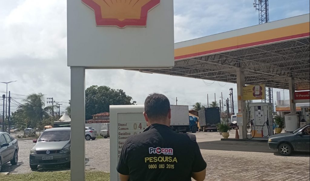 Preço da gasolina volta a cair e oscila entre R$ 5,92 e R$ 6,09, registra pesquisa do Procon-JP
