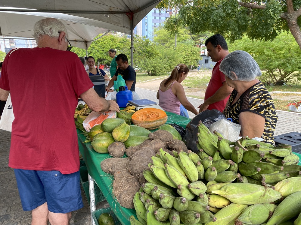 Feira da Agricultura Familiar estará no Parque das Três Ruas nesta terça-feira