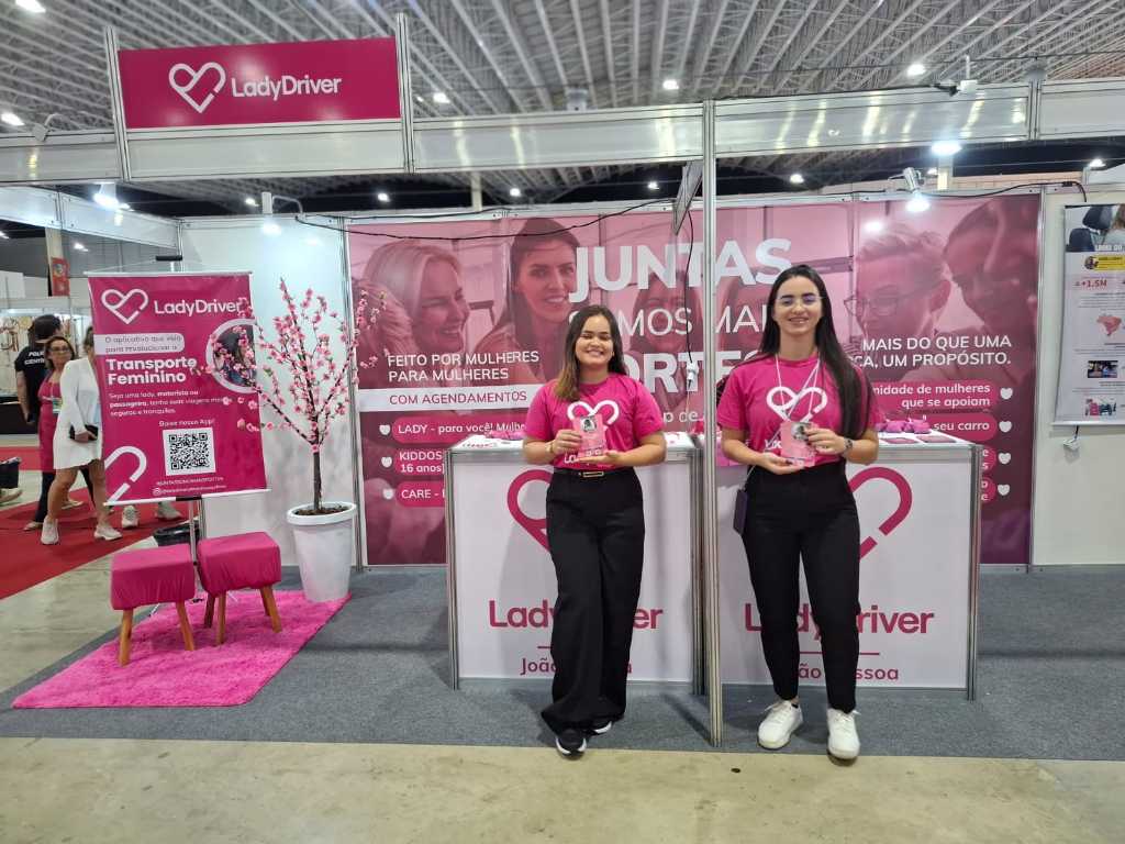 Aplicativo de transporte Lady Driver participa pela primeira vez da Multifeira BMB