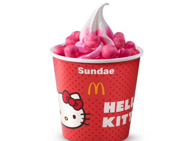 McDonald’s e Hello Kitty: collab traz pelúcias no McLanche Feliz e novas sobremesas para o cardápio