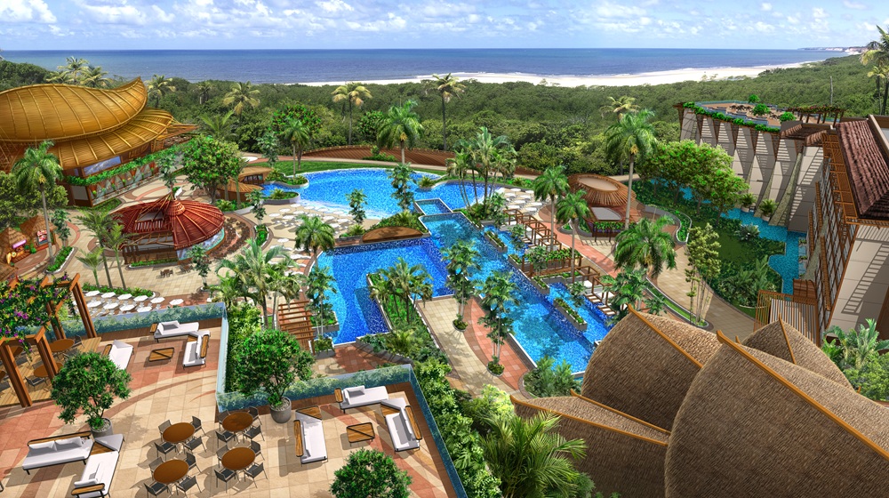 Tauá chega em João Pessoa como o maior resort do grupo no Brasil