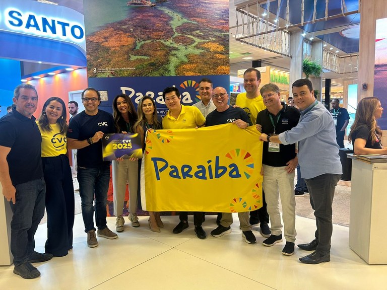 Paraíba apresenta roteiros e experiências turísticas na Abav Expo 2025, no Rio de Janeiro