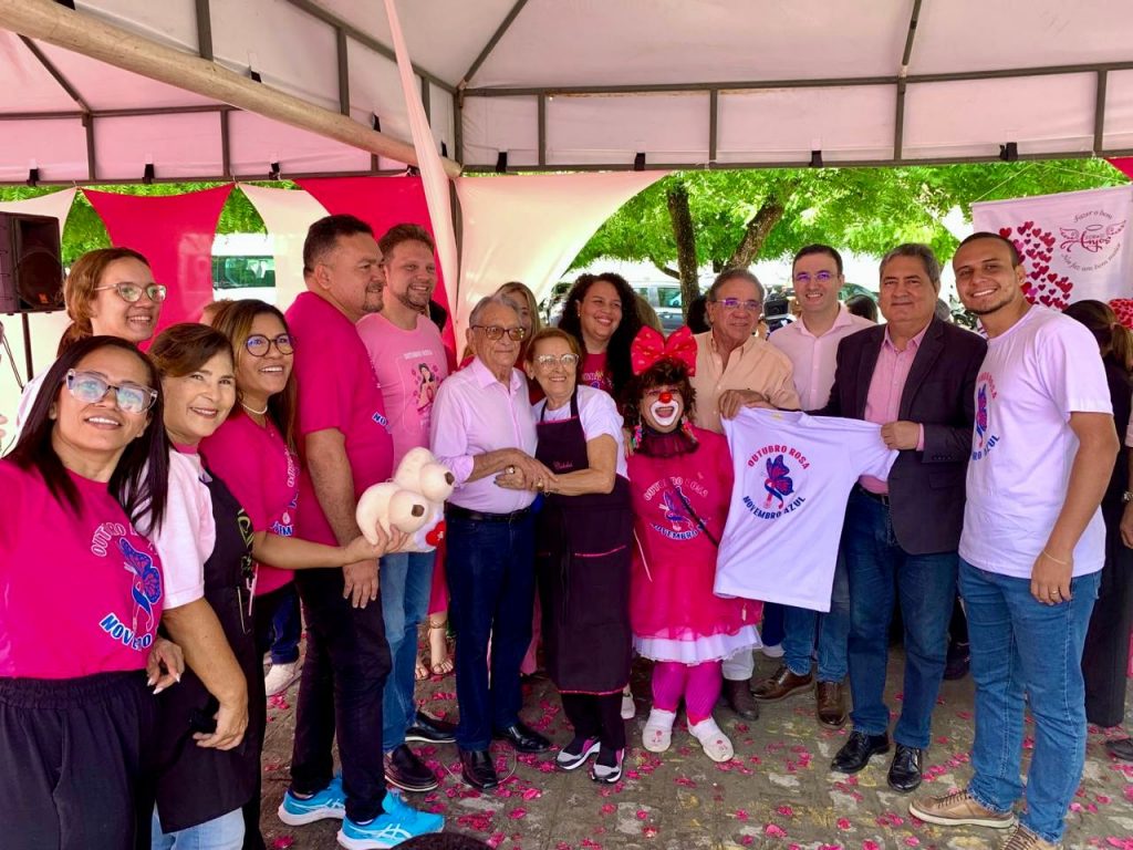 Outubro Rosa: Laureano lança campanha contra o câncer de mama e divulga mutirão de mamografia gratuitas