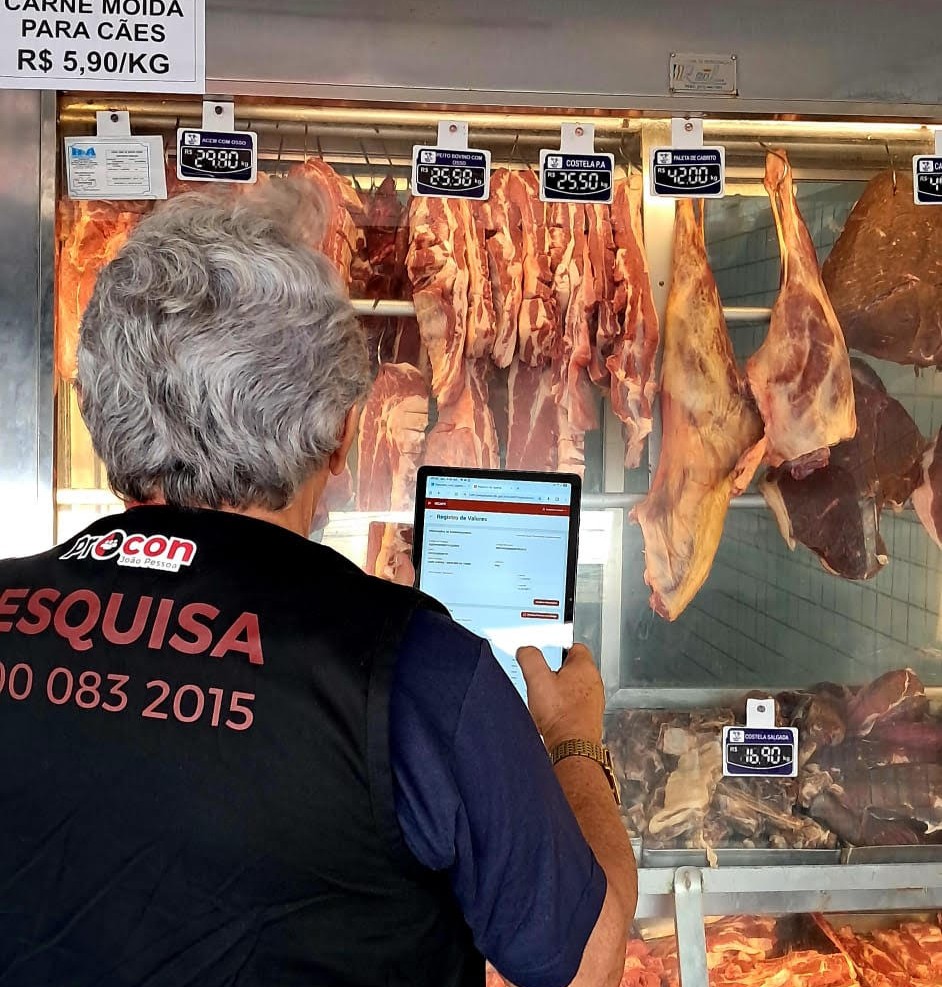 Diferença no preço da carne chega a R$ 59,99 em pesquisa realizada pelo Procon-JP