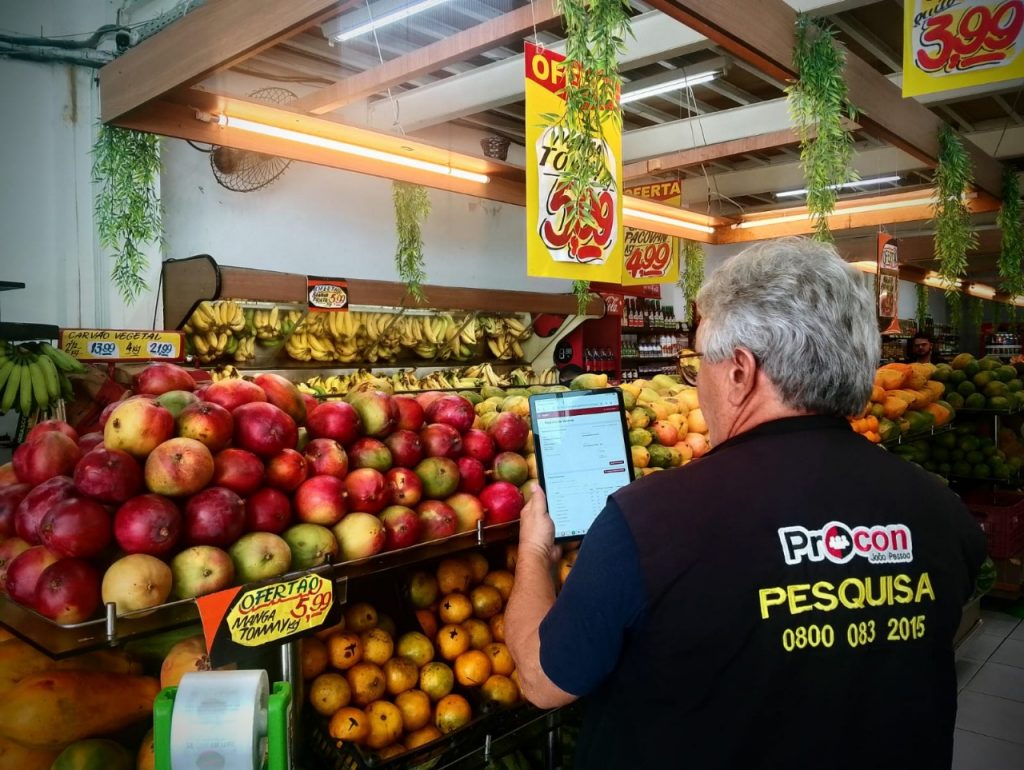 Pesquisa do Procon-JP registra variação acima de 300% no preço dos hortifrútis
