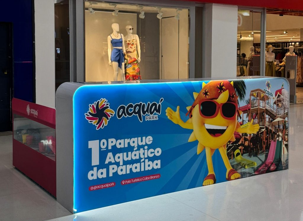 Acquaí Park inaugura novo ponto de vendas no Mangabeira Shopping