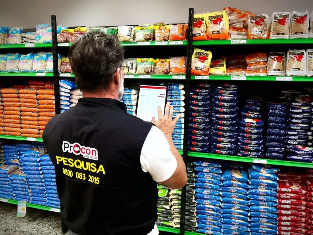 Arroz, macarrão e café apresentam maior variação de preço em pesquisa do Procon-JP