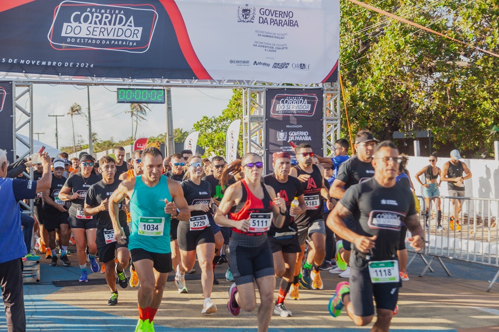 Governo da Paraíba abre inscrições para 2ª Corrida do Servidor, a partir desta terça-feira (14)