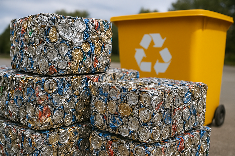 Brasil recicla 97,3% das latas de alumínio e se mantém como líder mundial em economia circular