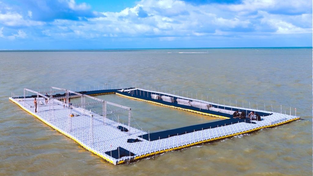 Paraíba World Beach Games: João Pessoa recebe primeiro evento do mundo com piscina flutuante no mar