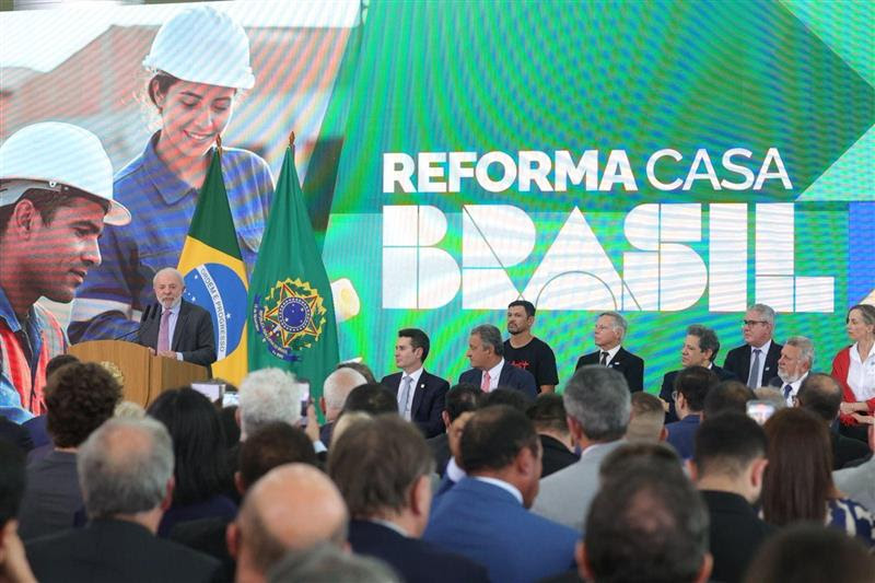 CAIXA inicia Reforma Casa Brasil com R$ 40 bilhões em crédito para 1,5 milhão de famílias