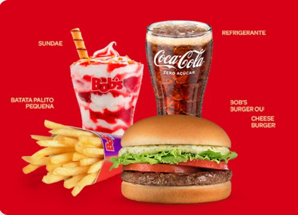 Bob’s entra na guerra dos fast foods e lança combo de quatro itens por R$ 21,90