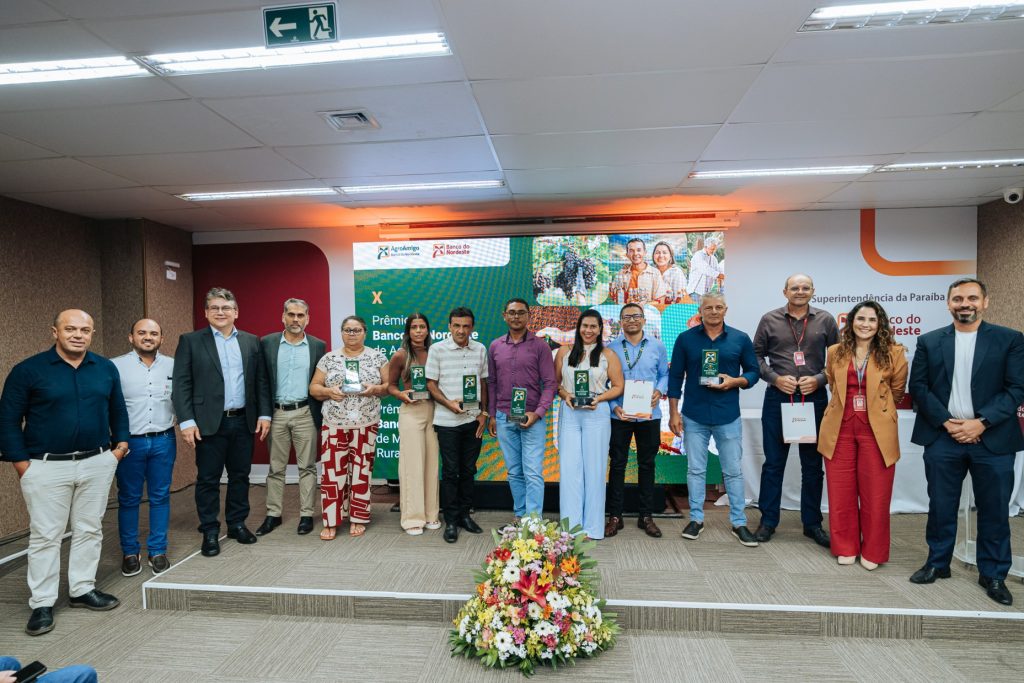 Banco do Nordeste premia clientes de destaque na produção rural, do Litoral ao Sertão da Paraíba
