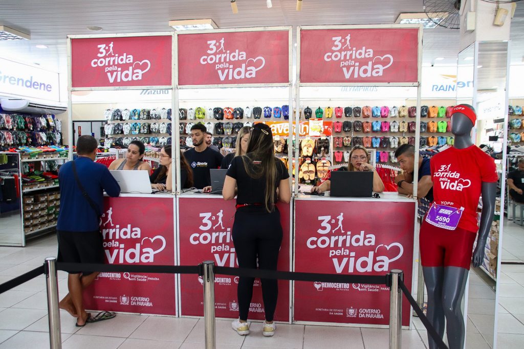 SES inicia distribuição de kits para 3ª Corrida Pela Vida que acontece sábado em João Pessoa