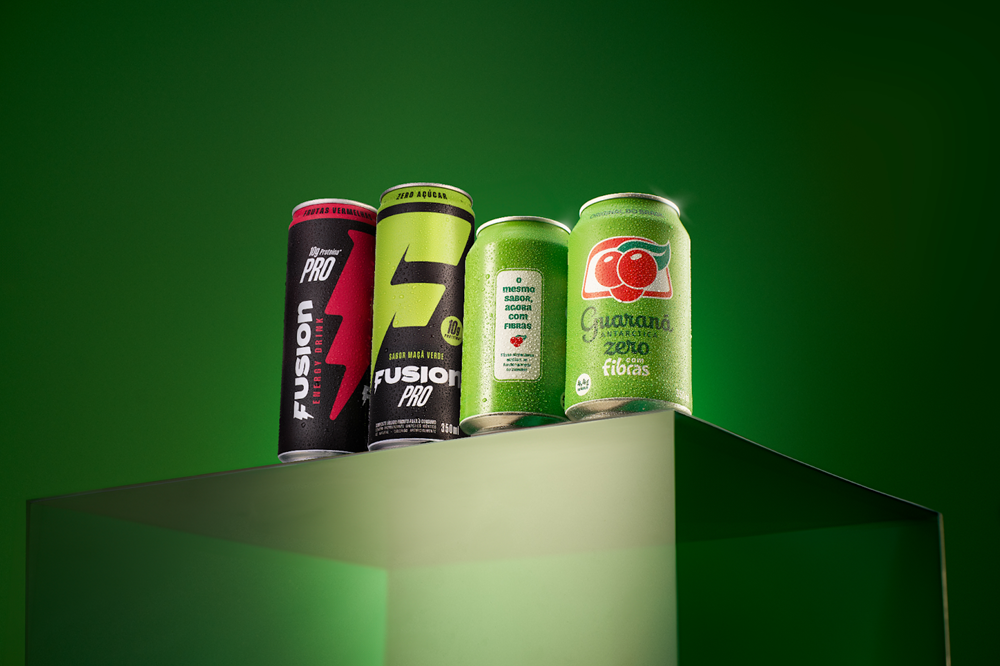 Ambev lança Guaraná Antarctica com fibras e Fusion com proteínas em aposta por bebidas funcionais