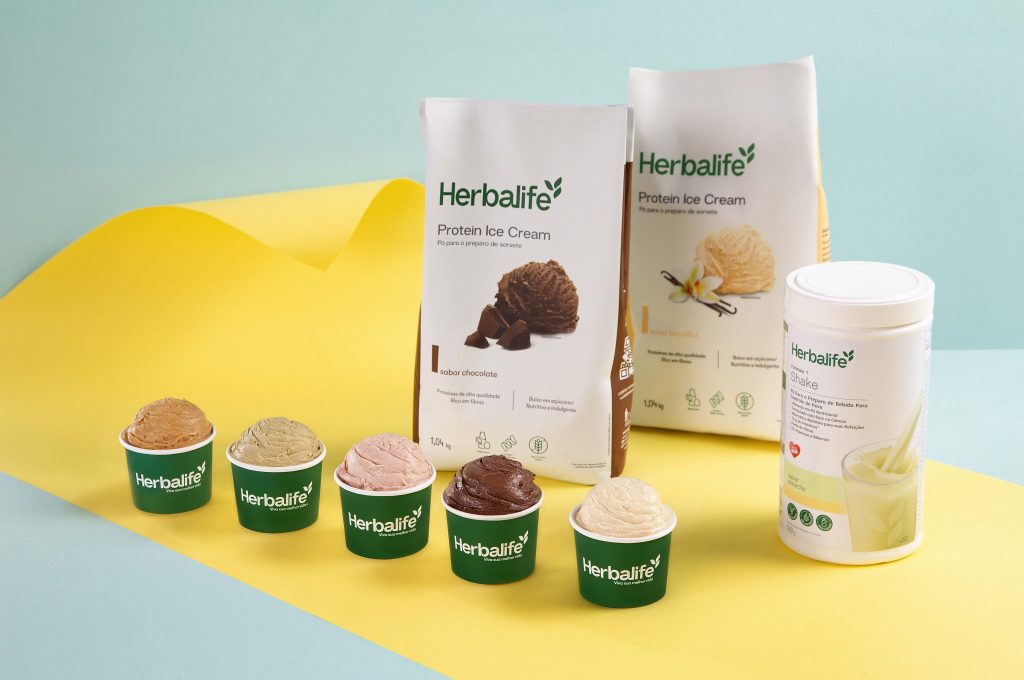 Herbalife lança Gelato Proteico com 11 g de proteínas por porção