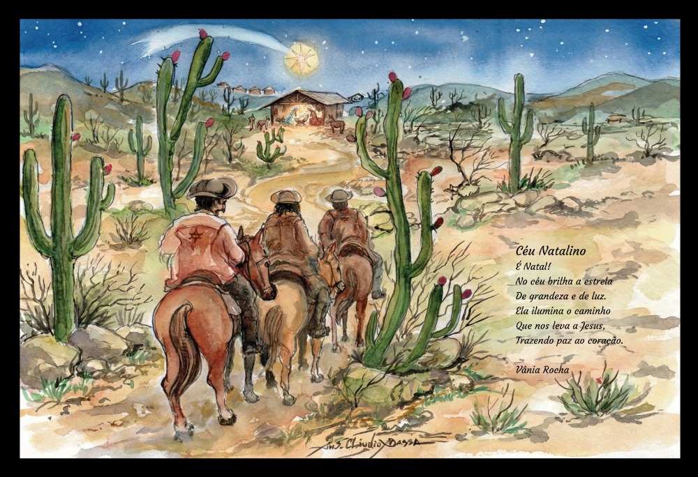 Sarau lítero-musical marca neste sábado a abertura da exposição Natal Luz 2025