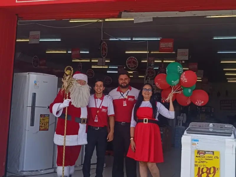Caravana do Papai Noel leva campanha ‘Natal Premiado’ à cidade de Esperança (PB)