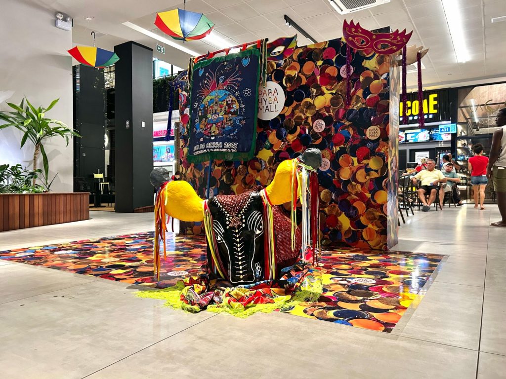 Parahyba Mall celebra a cultura carnavalesca com Exposição Boi do Bessa