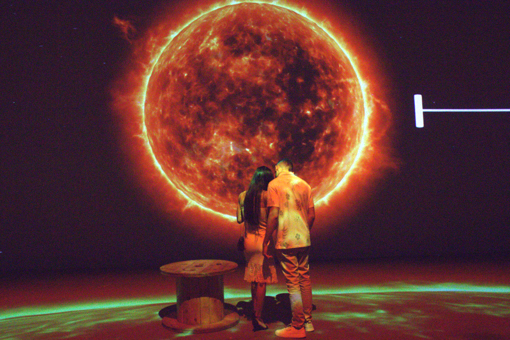 Exposição imersiva “Viagem ao Espaço” estreia no Mangabeira Shopping, em João Pessoa