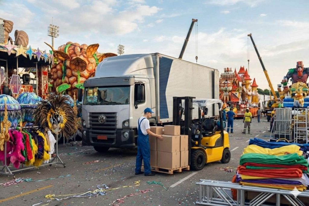Carnaval impulsiona economia regional e destaca importância do transporte rodoviário