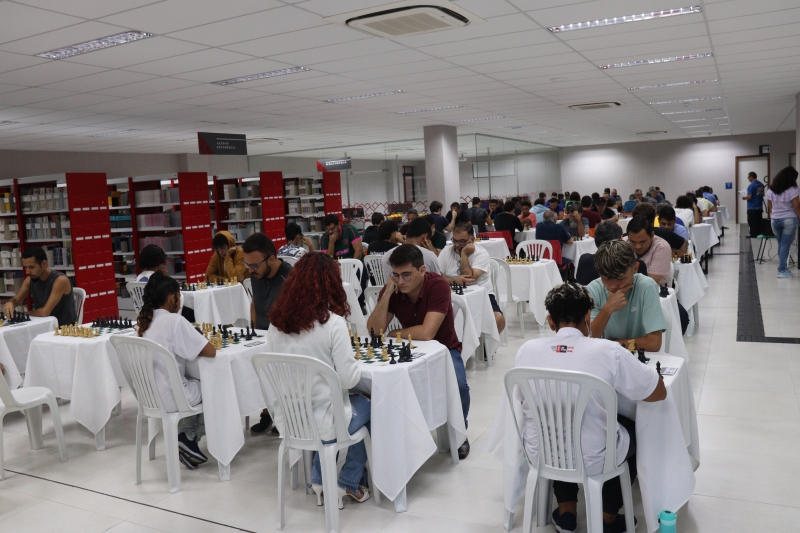 Uniesp abre calendário 2026 do Circuito Paraibano de Xadrez Rápido, neste sábado