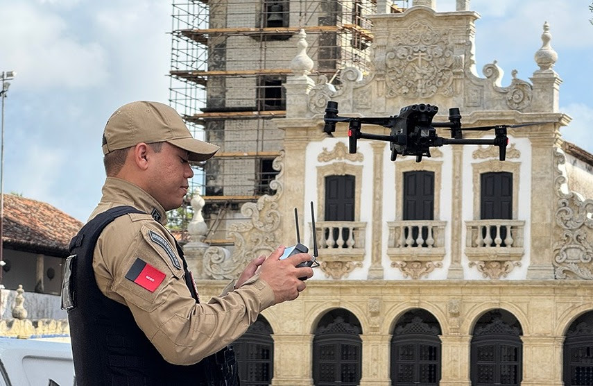 Pilotos de drones têm até quarta (4) para se cadastrar para voos nas prévias de Carnaval em JP