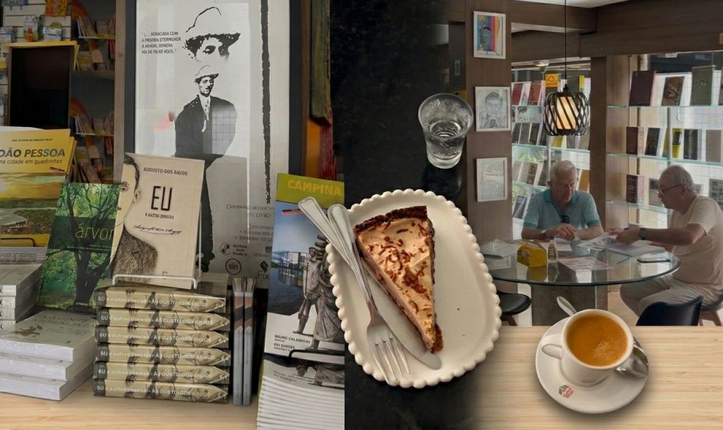 Jampa Gastronomia: unindo literatura, café e gastronomia, conheça a tradicional Livraria do Luiz em João Pessoa