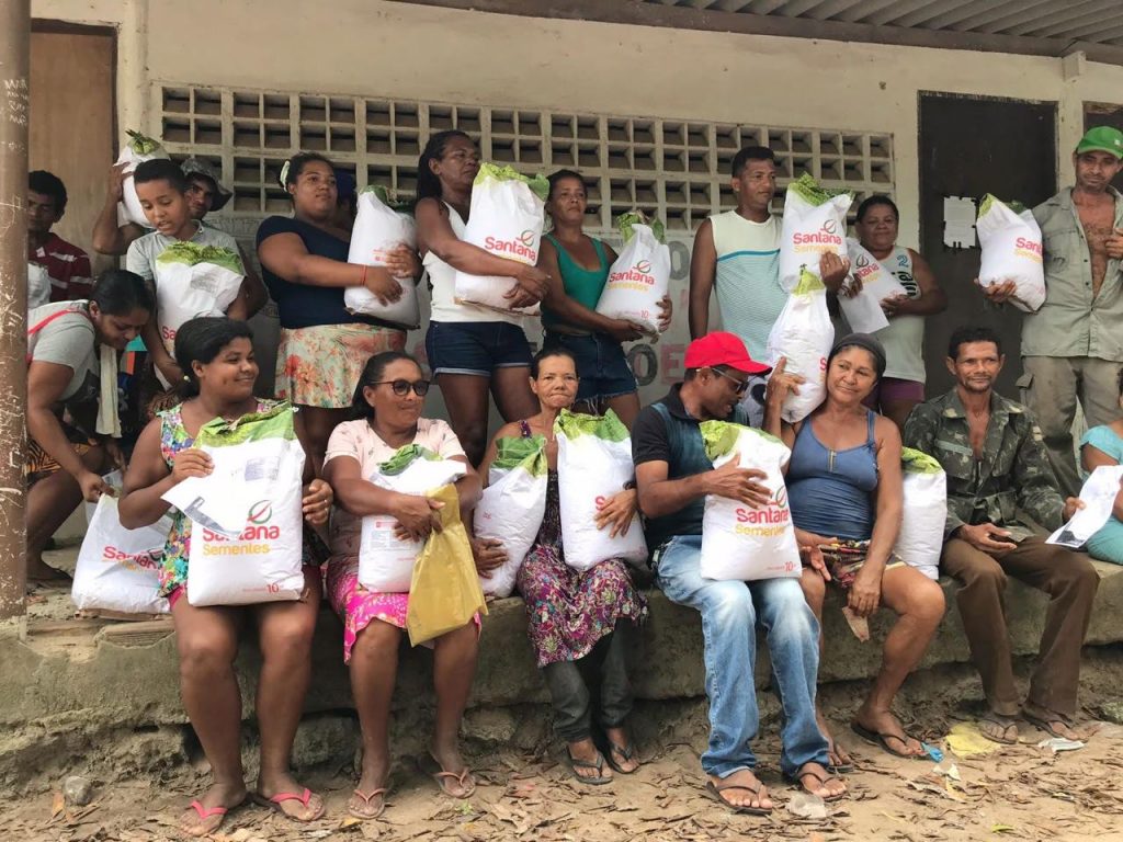 Sedest distribui 2 toneladas de sementes de grãos para mais de 150 agricultores familiares