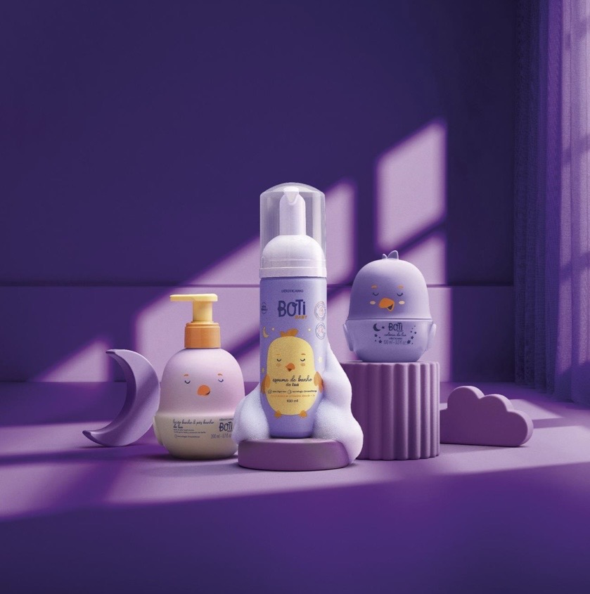 Boticário apresenta Boti Baby Lua, nova linha com tecnologia Dream Sleep® que ajuda a melhorar o sono do bebê