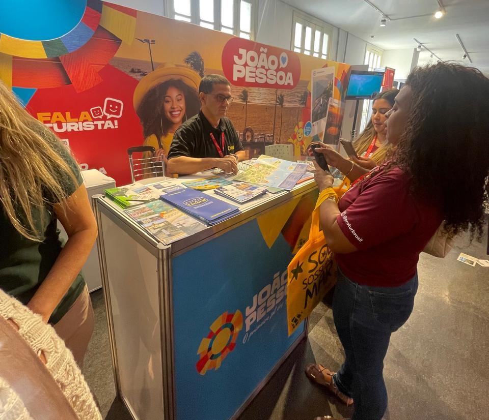 Setur divulga roteiros de João Pessoa em uma das principais feiras de Turismo do Sudeste