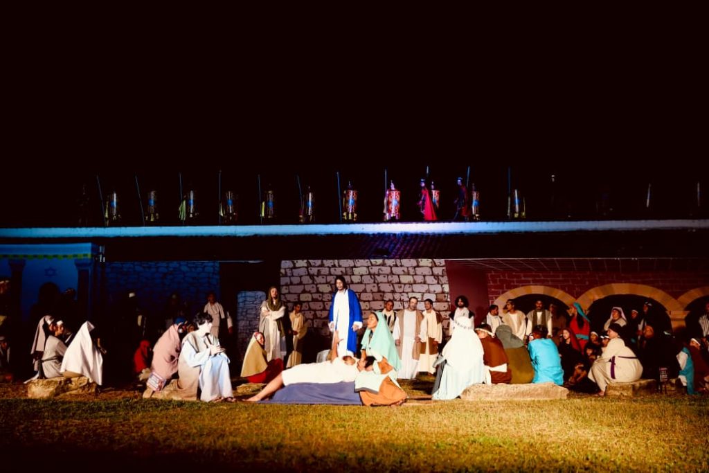 Paixão de Cristo em Cabedelo tem apresentações de 3 a 5 de abril, na Fortaleza de Santa Catarina.