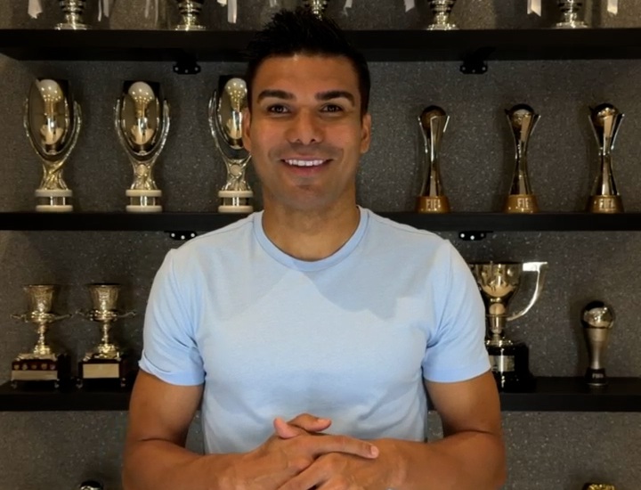 Casemiro é o novo embaixador da Azul durante torneio internacional de seleções