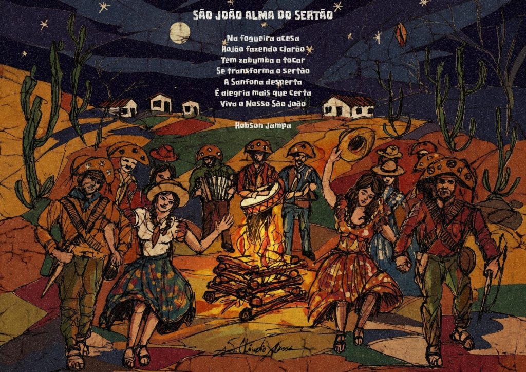 Exposição Cordel Junino marcará a 17ª edição do projeto cultural do restaurante-galeria Canoa dos Camarões
