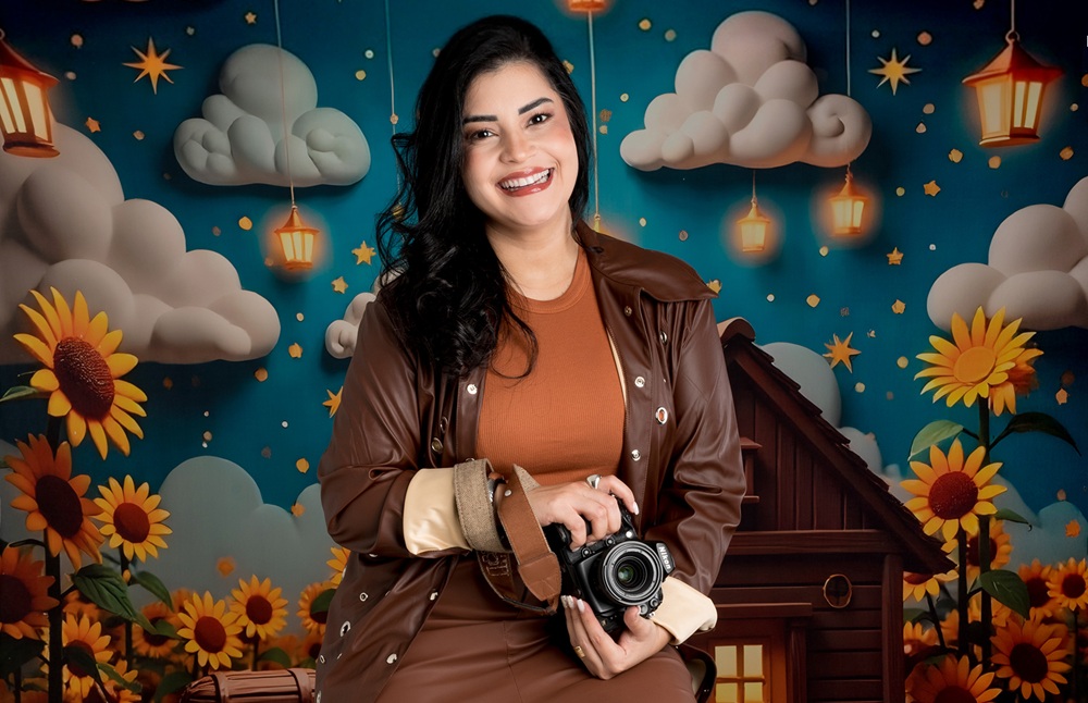 Empreendedora inova com criação para ensaios fotográficos com tema junino